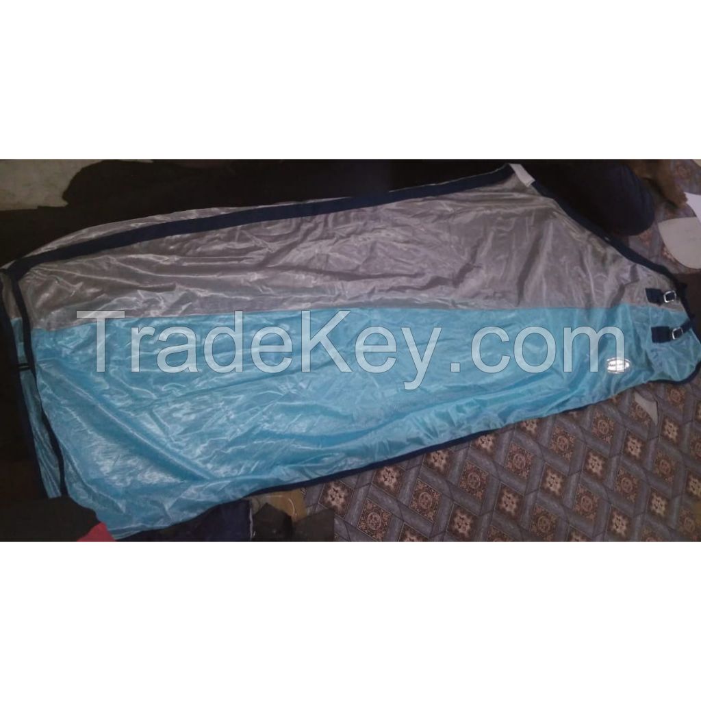 Genuine imported quality Turnout summer mesh combo horse rugs Lime with rust proof fittings 