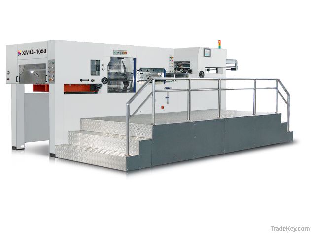 Bobst automatic die cutting creasing machine with stripping station