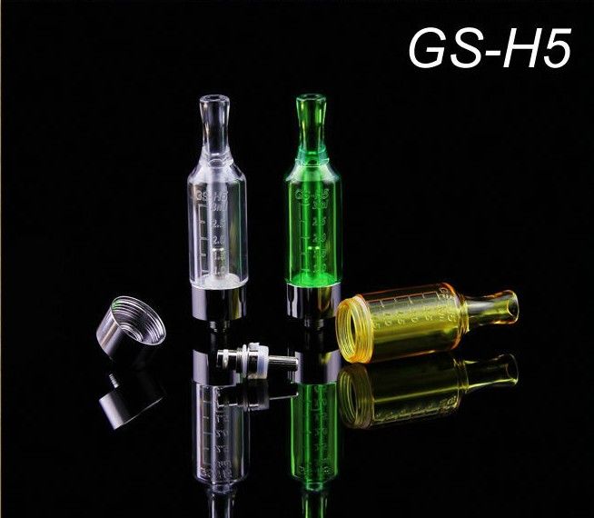 newest clearomizer bottom coil GS-H5 3.0ml capacity bottom heating coil