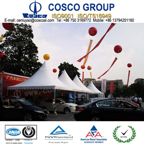 Trade show tent pagoda 