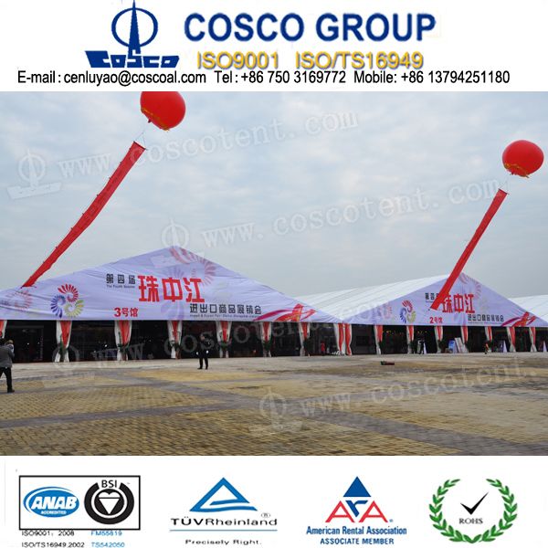 clear span party tent for exhibition