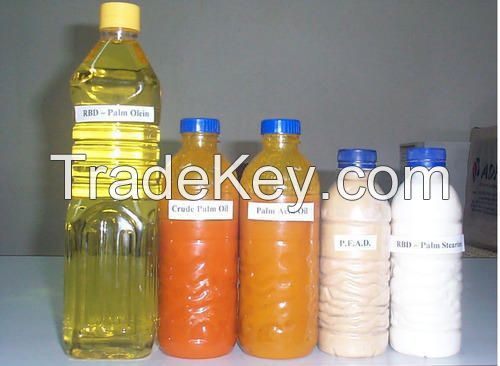 RBD Palm Olein CP6, RBD Palm Olein CP8, RBD Palm Olein CP10, RBD Palm Oil, Refined Palam Oil, Crude Palm Oil, Red Palm Oil, Palm Oil Shortening, Palm Fatty Acid, Palm Acid Oil, Used Cooking Oil