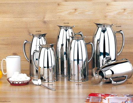 Stainless steel coffee pot