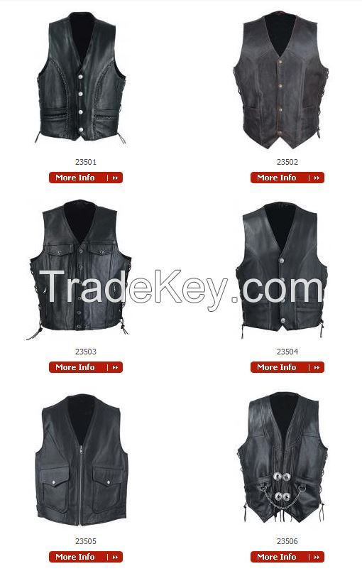 Leather Vests