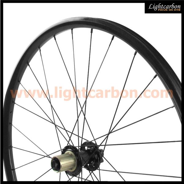 LIGHTCARBON 27.5ER MTB carbon wheels 650B clincher LCM-WAM27.5 All Mountain