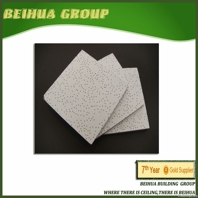 High quality wet-formed mineral fiber ceiling tiles