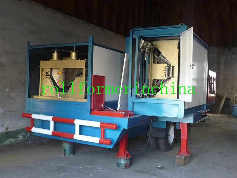 CS Arch Sheet Curving Roof Forming Machine 1250-800