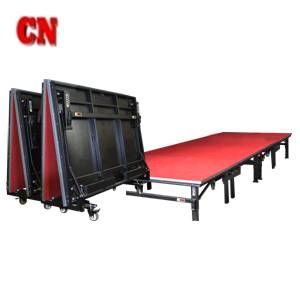 PORTABLE MOBILE STAGE &amp; STEP RISER