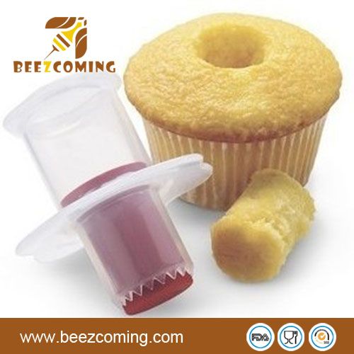 Cupcake core for cupcake decorating tool