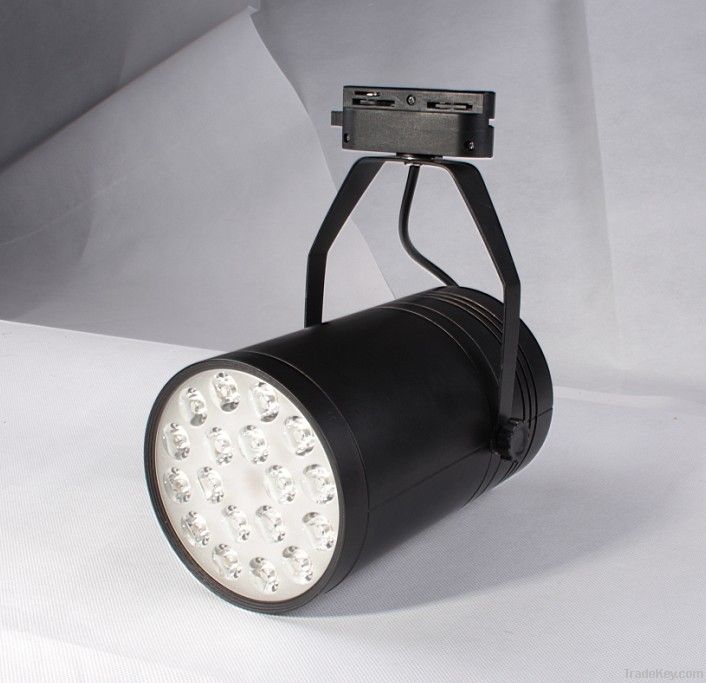 led track lights, Led Track Spotlights 18W, aluminum