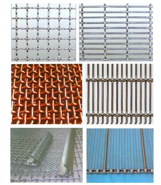 Crimped wire mesh