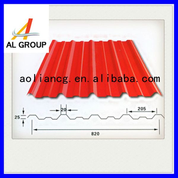 Aolian corrugated steel sheet