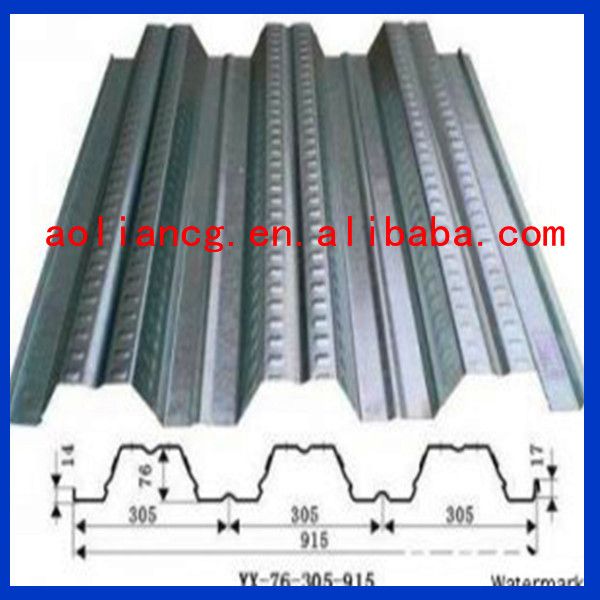 Corrugated steel decking sheet