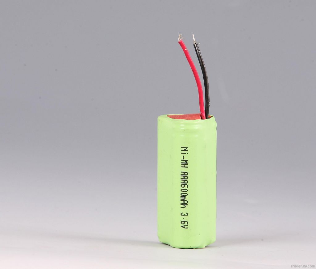 NiMH Battery Pack (3.6V, AAA600mAh)