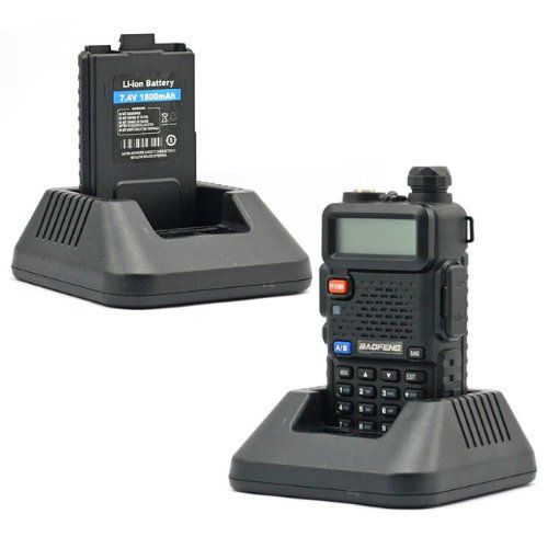 Baofeng VHF/UHF Ham Radio UV-5R ,Dual Band 5W 128CH two way radio walkie talkie interphone