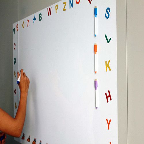 flexible white board