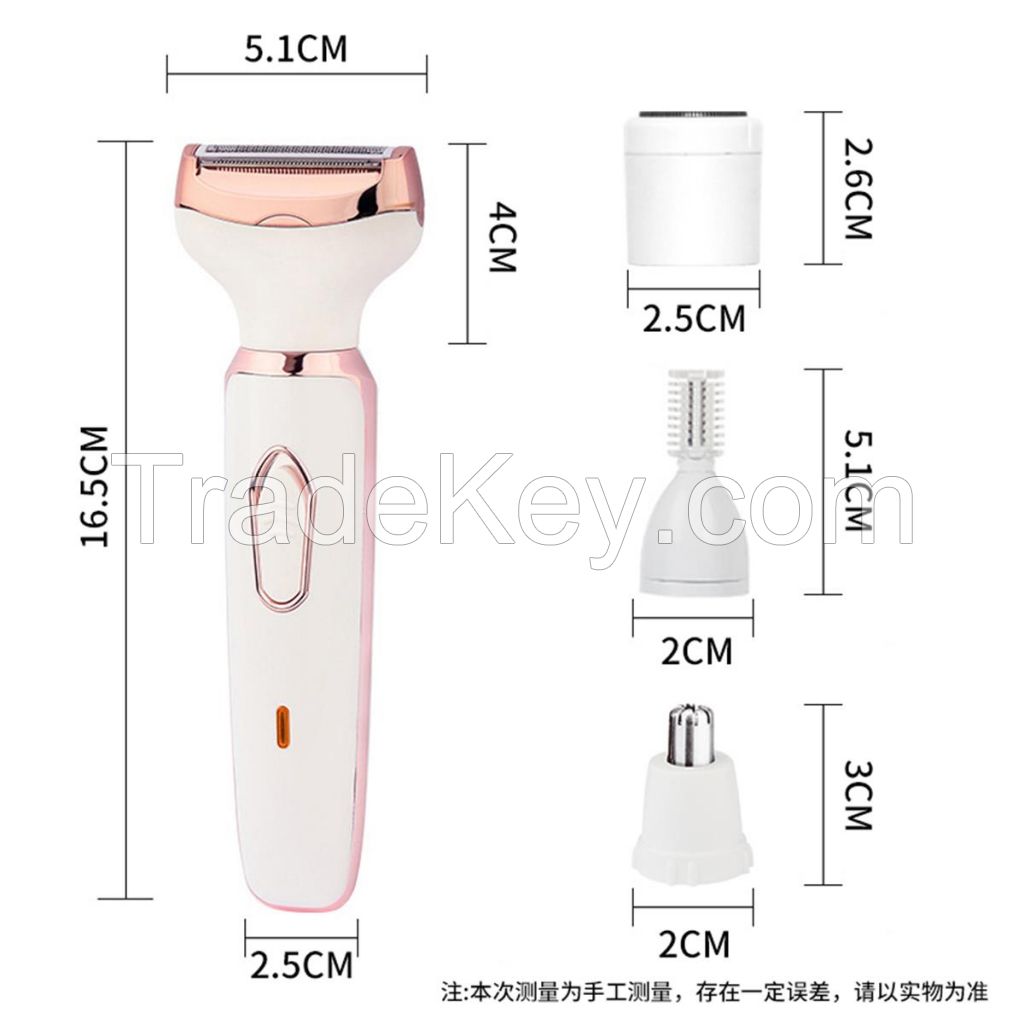 3028-4 in 1 Rechargeable Women's Trimmer, Shaver