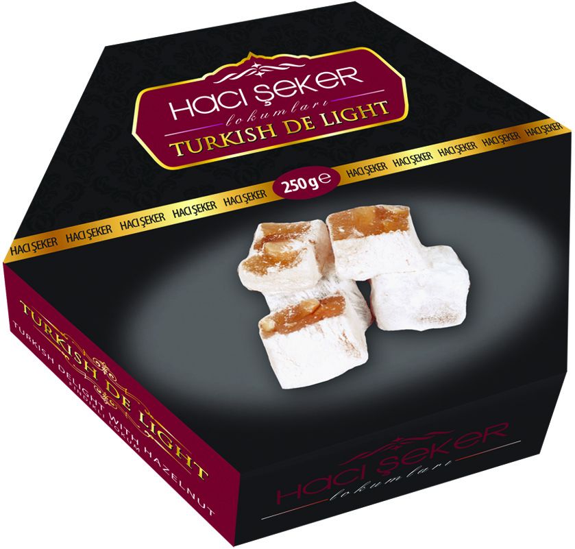 Turkish Delight With Hazelnut