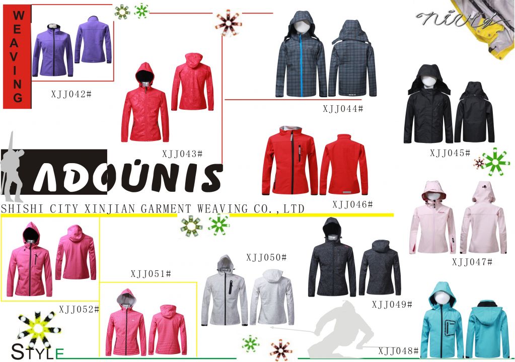 2013 Customized Logo Ski Jacket Ladies Formal Jackets