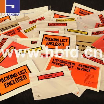 self-adhesive packing list envelopes