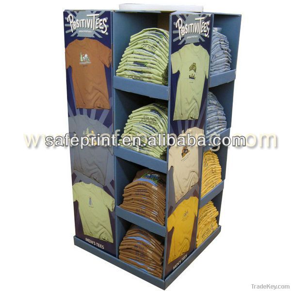 Good quality promotion cardboard pallet display