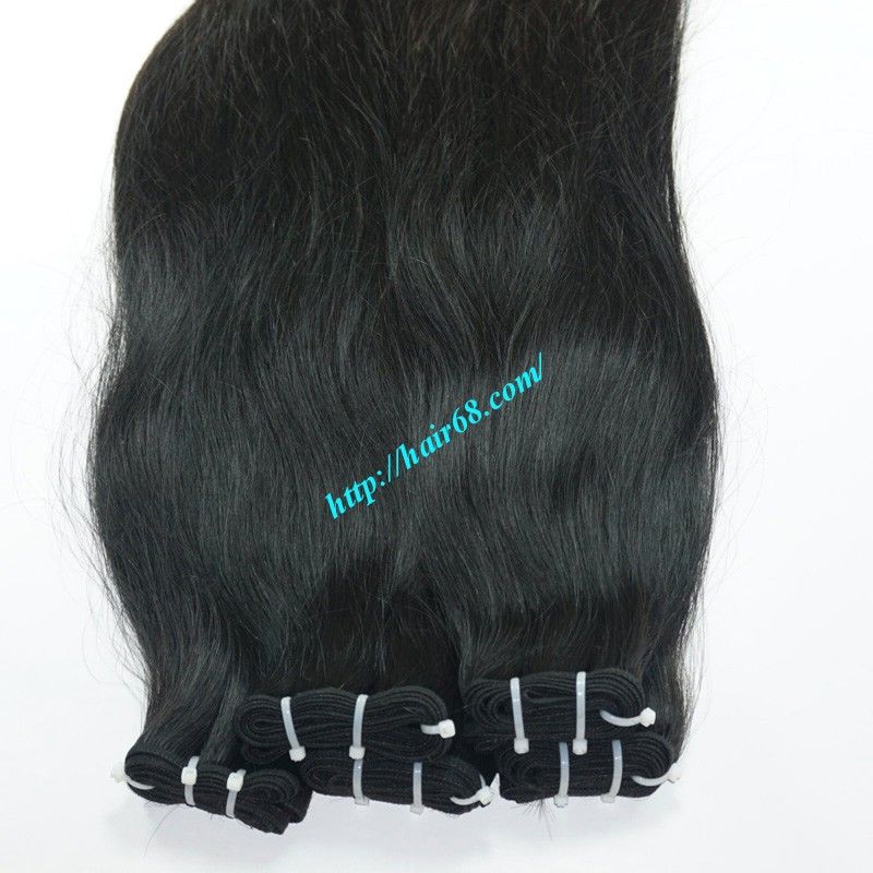 Grade 7A Remy Virgin Human Weaving Straight Hair Extensions