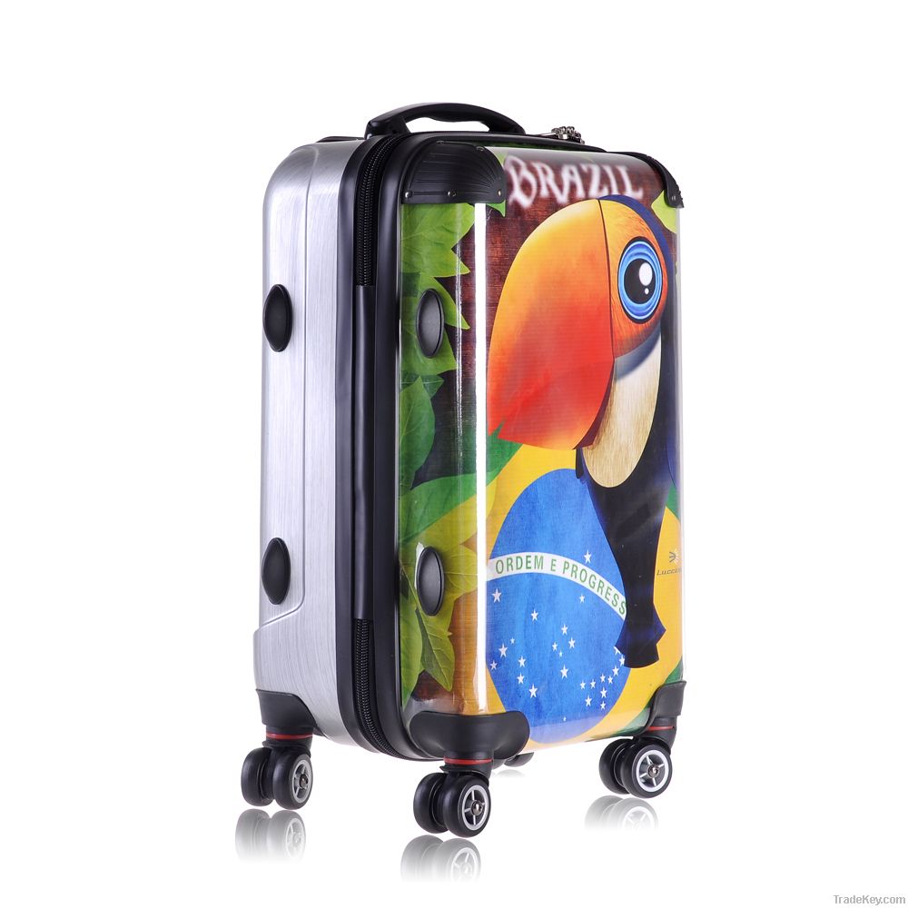 lucciola ( 100%PC) transparent Luggage Set  DIY Individual with Style