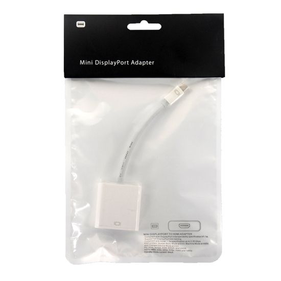 Mini Displayport to HDMI Converter Adapter 17cm