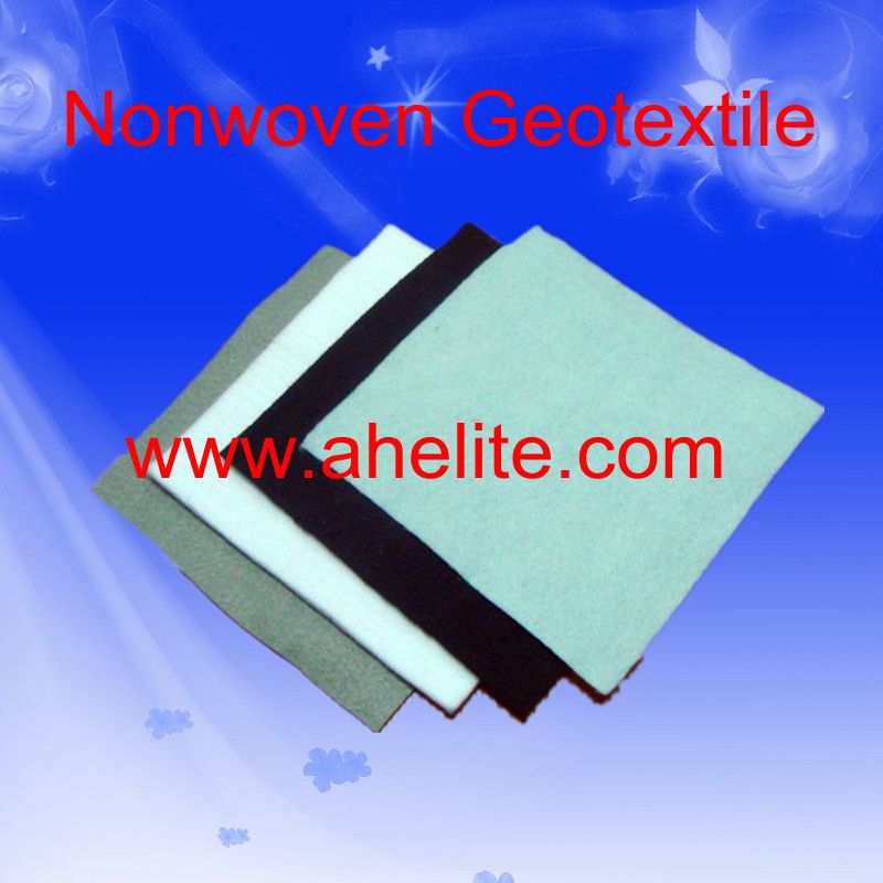 Filament spunbond needle punched geotextile