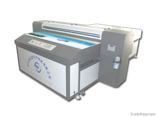 Large formatdigital  flatbed uv printer on LED lamp