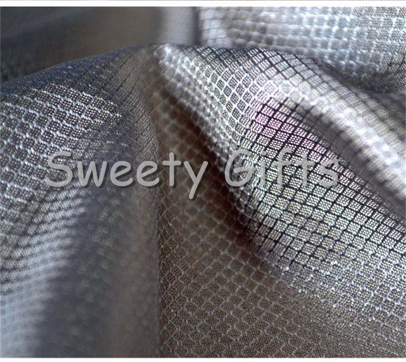 Metallic Conductive Clothes Astronaut Apparel Fabric Silver Fabric Anti radiation