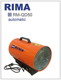 Industrial gas heater 30kw 50kw manual operation / automatic operation 