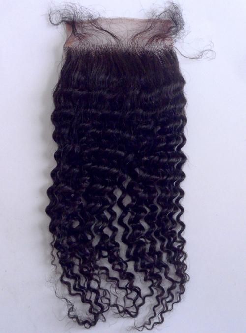 Body Wave Top Closure 100% Human Hair