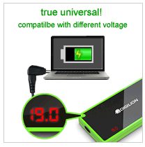 Auto 90W universal notebook adapter S100