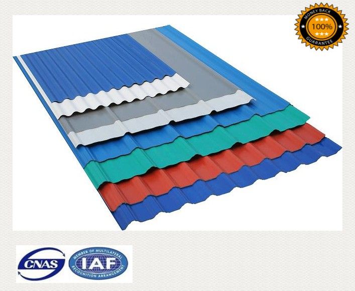 Trapezoidal Style UPVC Roofing Sheet