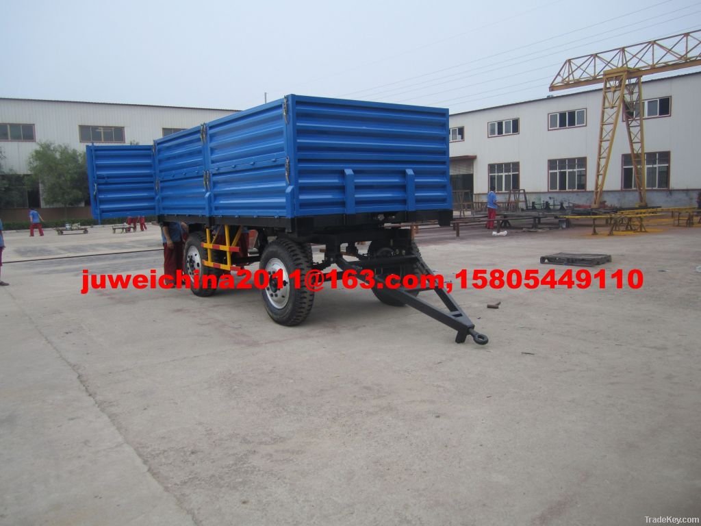 8tons side tipping trailer