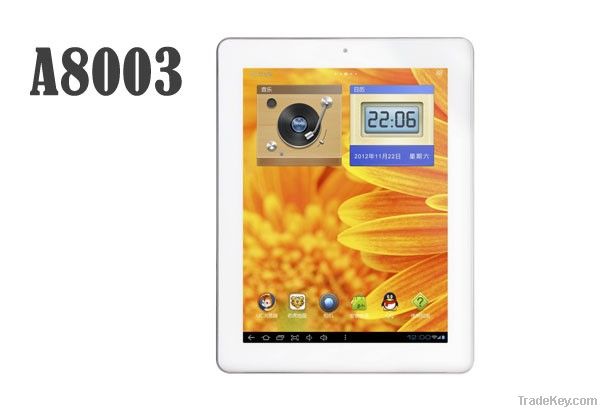 8 inch tablet pc mid actions quad core android 4.1 ips 1024*768