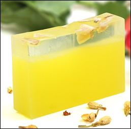 transparent handmade soap