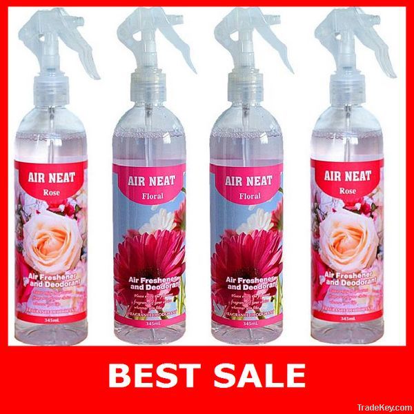 345ml water base air freshener, air purifier spray, air care