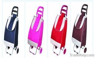 Foldable shopping trolley