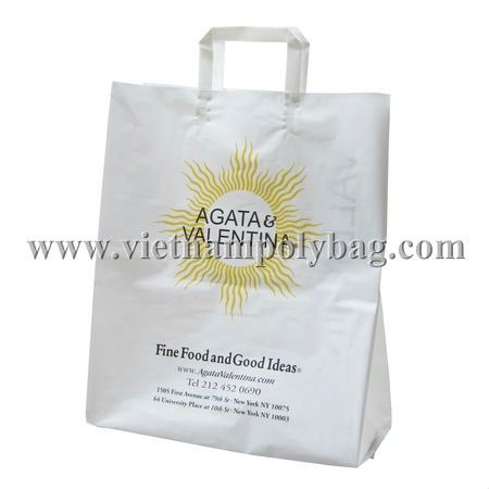 trifold plastic bag