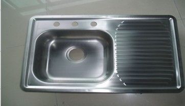 insert stainless steel kitchen sink JZ-610  