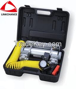 CAR TIRE INFLATOR/ Air Compressor/AIR PUMP With Double Cylinders