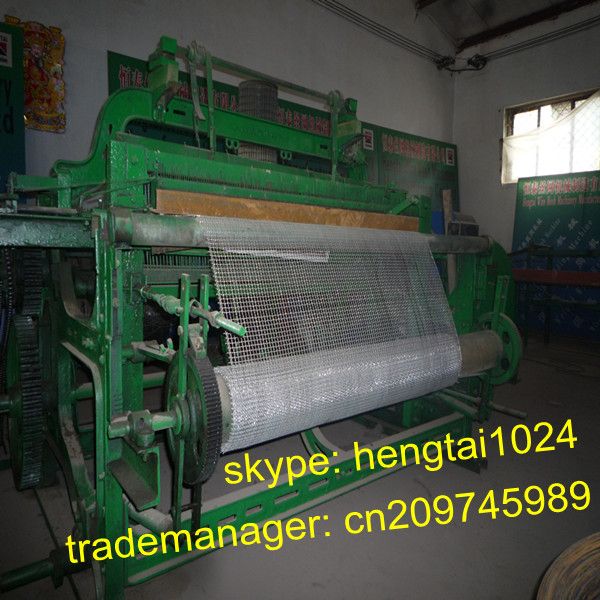 Full Automatic Crimped Wire Mesh Weaving Machine