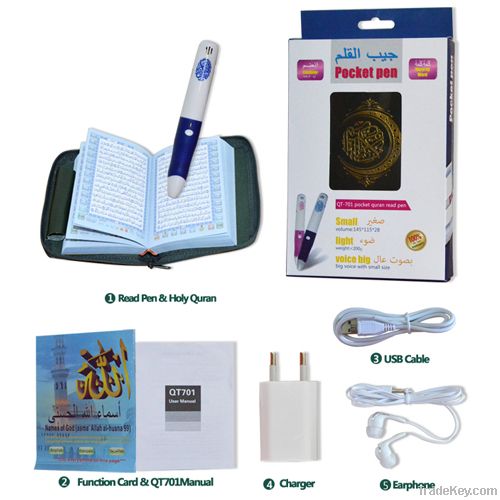 QT701 quran read pen&Atilde;&macr;&Acirc;&frac14;&iuml;&iquest;&frac12;best quality