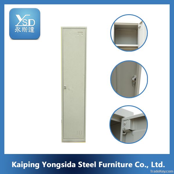 Factory design One-door steel wardrobe locker