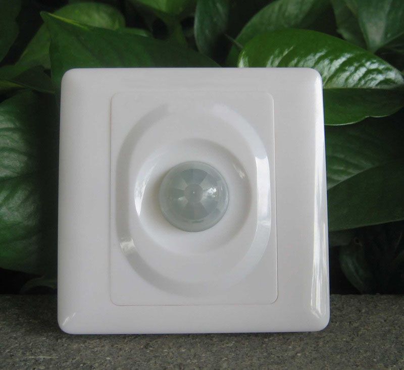 Wall Plate Infrared PIR Motion Sensor Security Light Control switch AC 110/220V