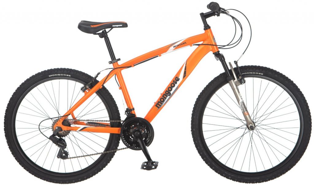 26-Inch Men&#039;s Mountain Bike (Matte Orange, Medium)