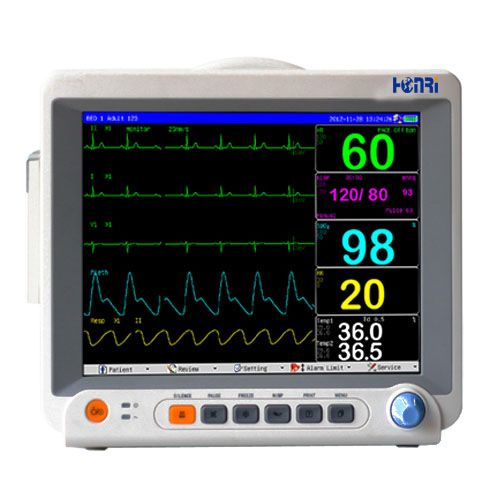 multi-parameter monitor, 12'' TFT screen display, high resolution