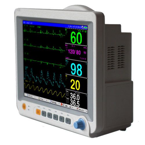 multi-parameter monitor, 12&#039;&#039; TFT screen display, high resolution